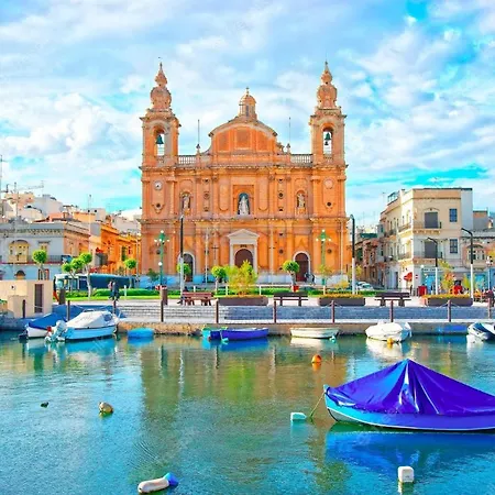 Stylish & Quiet 2bed 2bath Between Valletta & Sliema Apartamento